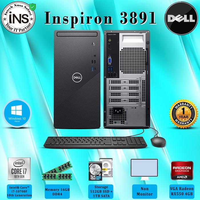 Intel Core I3 10th Pc Dell Inspiron 3881 Dell Inspiron 3881 Mini