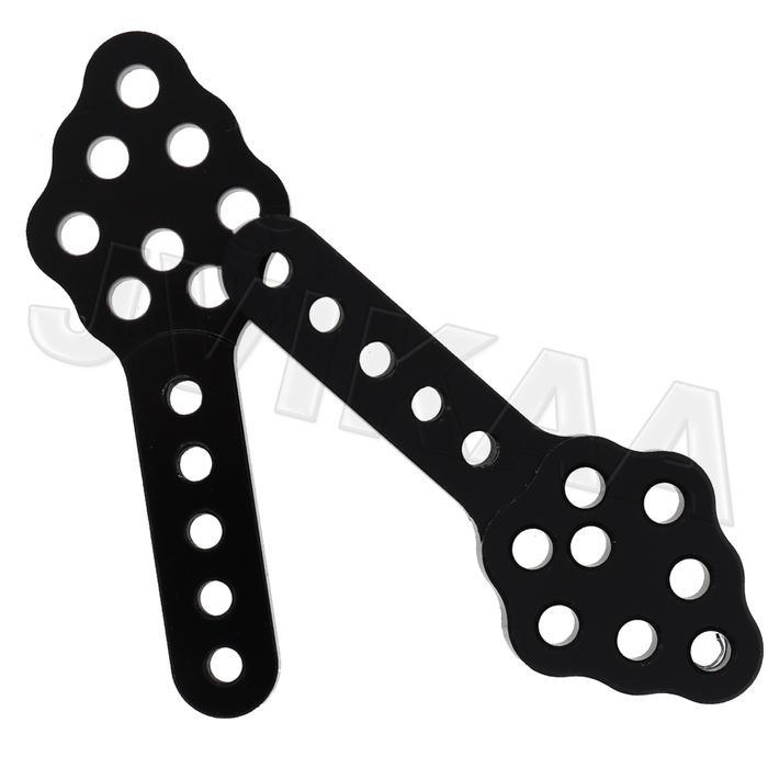 Gambar Shock tower Shock mount RC Scx10 axial rgt RC 1/10 adventure - Hitam dari Cuanrc undefined Tokopedia