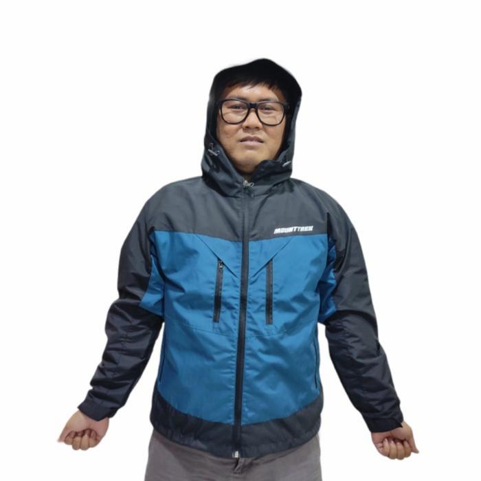 Gambar jaket gunung waterproof MOUNTREK PESCARA JT067 ORIGINAL NOT CONSINA - Black Navy, L dari icelandoutdoor undefined Tokopedia