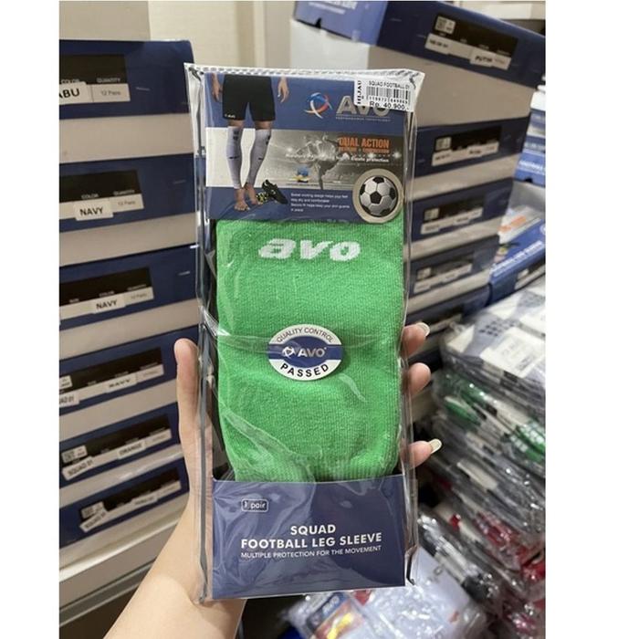 Gambar Kaos Kaki Sambung Bola Futsal Avo Sleeve Panjang Dry Tech - Hijau dari MISSPORT INDONESIA undefined Tokopedia
