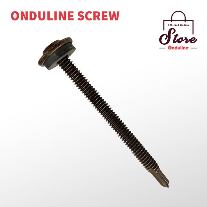 Gambar ONDULINE SEKRUP ATAP - ISI 100 PCS - Merah dari Onduline Indonesia undefined Tokopedia