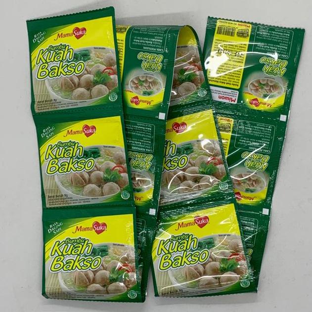 Gambar BUMBU BUBUK INSTANT KUAH BAKSO MAMASUKA RENTENG (ISI 12 X 8 GR) dari parkit-store undefined Tokopedia