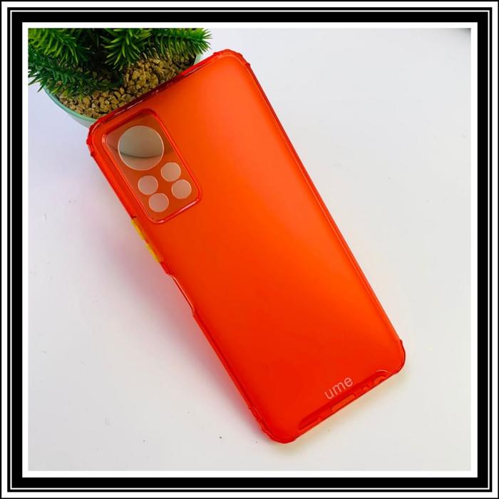 Gambar INFINIX HOT 11S NFC CASE UME MATTE RAINBOW TPU COVER ORIGINAL SOFTCASE - MERAH FC, INF.HOT 11S NFC dari Markas acc 88 undefined Tokopedia