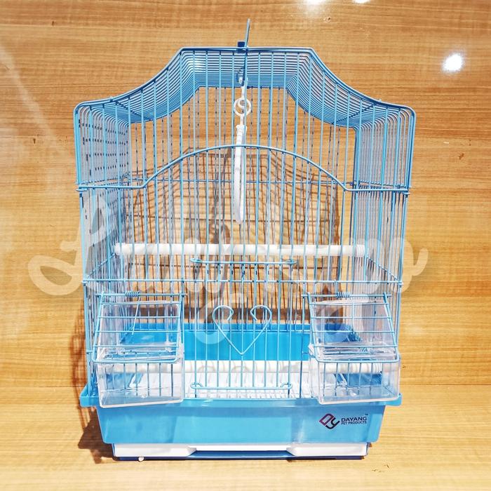 Gambar A112B Dayang Kandang Sangkar Burung Besi Lovebird Kenari Pleci Parrot - Hijau dari Lucky Hypo undefined 4 Tokopedia
