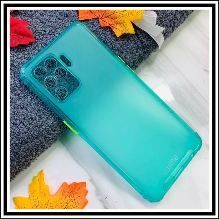 Gambar OPPO A94 4G CASE UME MATTE RAINBOW ORIGINAL CASING SOFTCASE TPU COVER - HIJAU TOSCA FC, OPPO A94 4G dari Markas acc 88 undefined Tokopedia