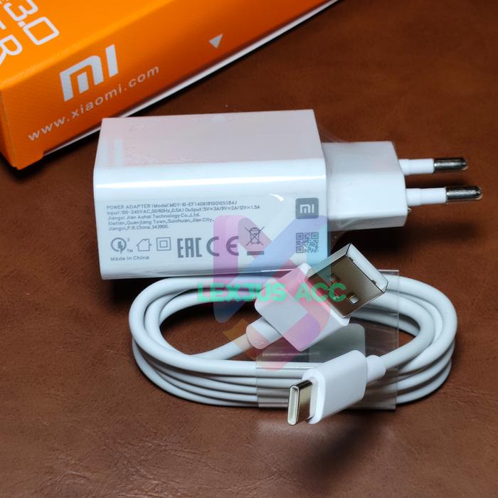 Type C Redmi 18w Charger Charger 18W Type C Xiaomi Redmi 8A Pro 9T