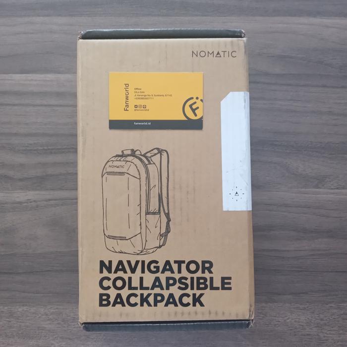 Gambar [Official Nomatic] Navigator Collapsible Backpack Traveling Accessory dari Fanworld Indonesia undefined Tokopedia