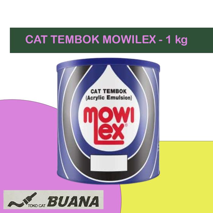 Gambar Cat Tembok MOWILEX - 1 kg - Putih dari Buana Tki undefined Tokopedia