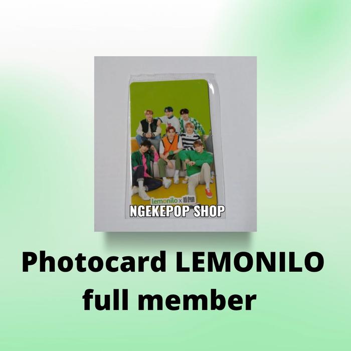 Gambar Photocard Lemonilo ot7 dari Ngekepopshopid undefined Tokopedia