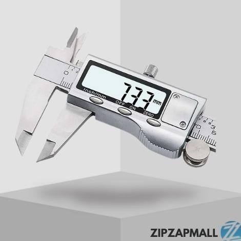 Gambar Jangka Sorong Sigmat Sketmat Digital Stainless Steel Manual Mini Lcd - Silver dari Dwi Mega Buana undefined Tokopedia