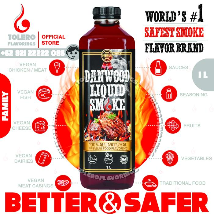 Gambar Danwood liquid smoke 1L perisa asap 100% natural vegan halal - 1 l dari TOLEROFLAVORINGS undefined Tokopedia