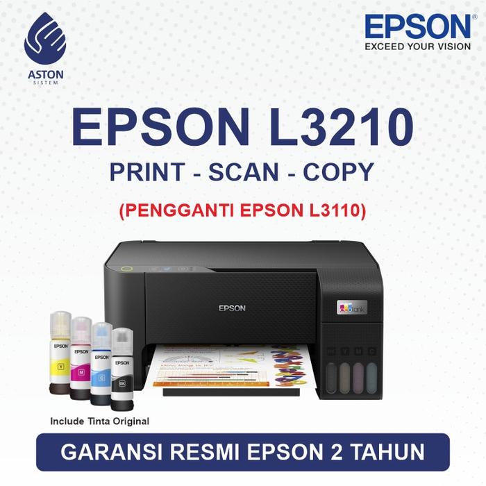 Gambar Tebus Murah !! PRINTER EPSON L3210 print scan copy - Tinta Original dari Aston Sistem Cab. Karanganyar undefined Tokopedia