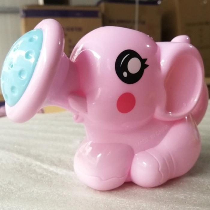 Gambar Mainan mandi bayi shower air gajah, mainan mandi shower air bebek - Gajah pink dari Happy Tiffany Shop undefined Tokopedia