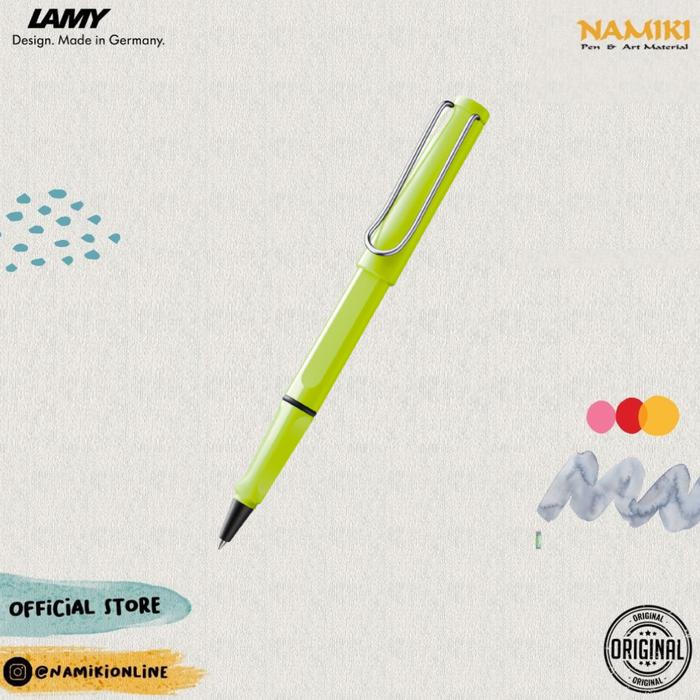 Gambar LAMY SAFARI ROLLERBALL PEN SPECIAL EDITION - 343 NEON LIME dari Namiki Online undefined Tokopedia