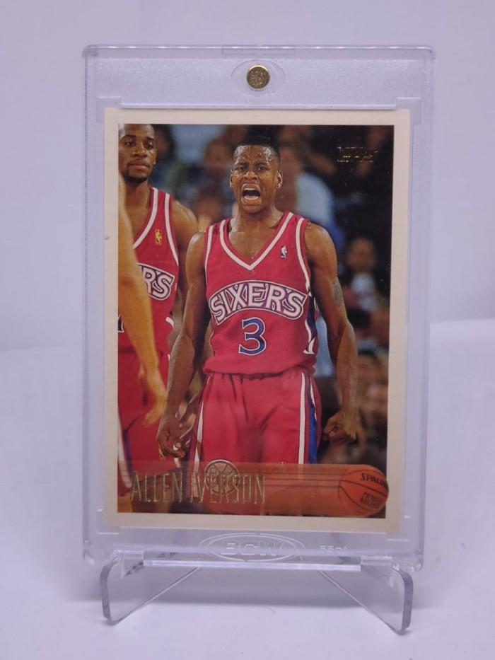 Jual ORIGINAL Kartu Basket NBA 1996 Topps Allen Iverson RC HOT