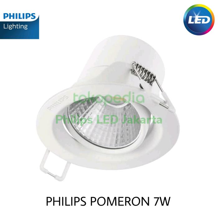 Gambar Lampu Philips Spotlight LED POMERON 7W 7 W 7Watt 7 Watt 59776 dari LED Lighting Store undefined Tokopedia