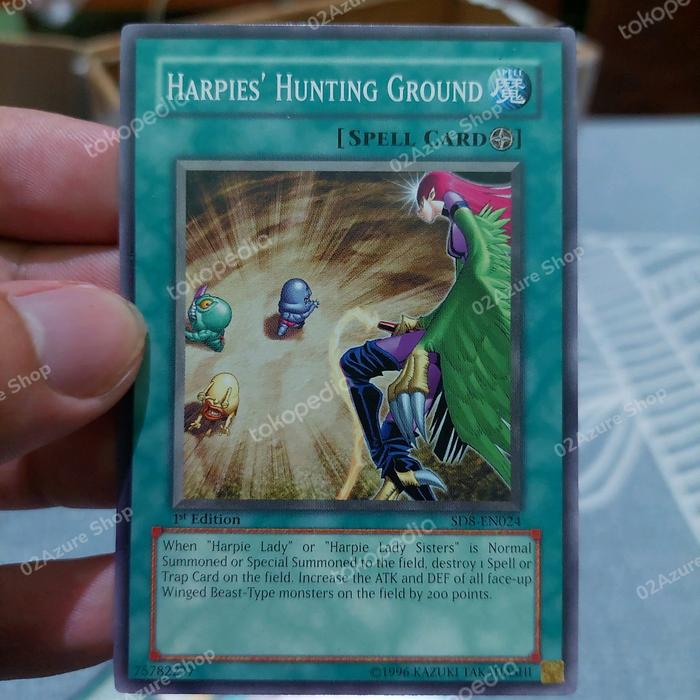 Gambar Harpies' Hunting Ground - Common yugioh dari 02Azure Card Shop undefined Tokopedia