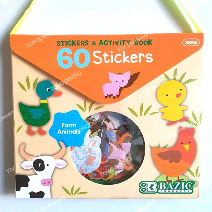 Gambar Activity Sheets | Stickers & Activity Books (60 pcs) dari myTiV undefined Tokopedia