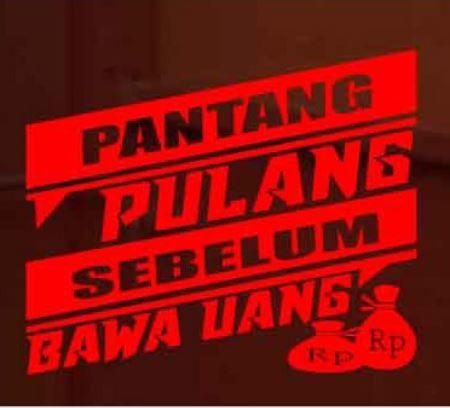 Gambar CUTTING STICKER MOBIL STIKER TRUK BUS PICKUP - STIKER KACA TRUK PICK U - Merah dari Pesolex Variasi undefined Tokopedia