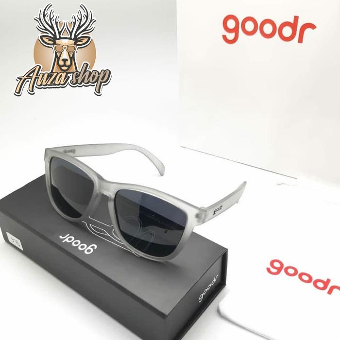 Gambar Kacamata Sunglasses Goodr 1.0 Original Polarized Fullset + Paper Bag - Grey Smoke dari Auza Fashion Shop undefined Tokopedia