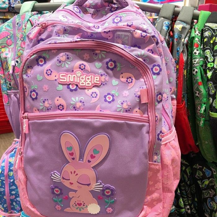 Gambar TAS SMIGGLE ORIGINAL SD BUNNY CLASSIC - TAS SEKOLAH ANAK PEREMPUAN SD - Backpack dari Azira Tas undefined Tokopedia