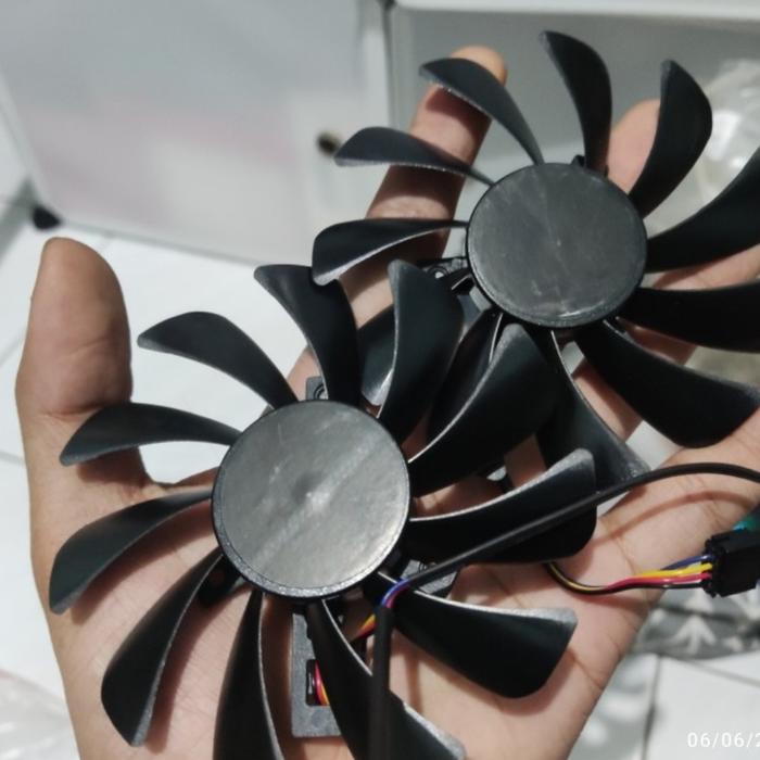 Gambar Fan Vga XFX Dual Fan 95mm 4pin RX 5700 xt 5600 xt 5500 xt ORIGINAL - OEM dari Sinar Pratama Store 11 undefined Tokopedia