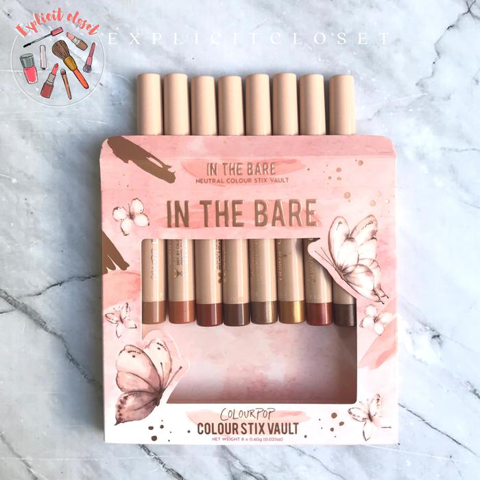Gambar EXPL- COLOURPOP| Colour Stix Vault Creme Shadow - IN THE BARE dari explicitcloset undefined Tokopedia