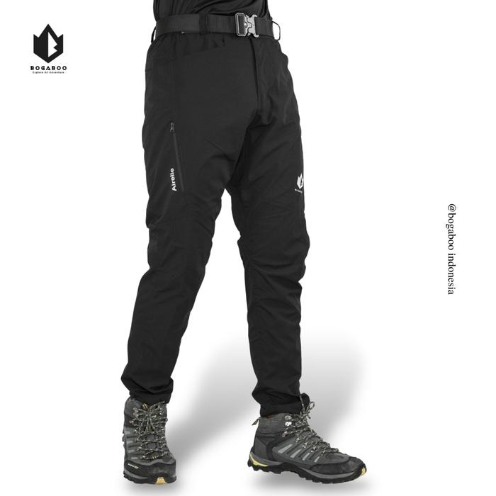 Gambar CELANA PANJANG BOGABOO SERI AIRELLE - CELANA PANJANG PRIA-CELANA CAMP - Hitam, M dari EL ADVENTURE_NEW undefined Tokopedia