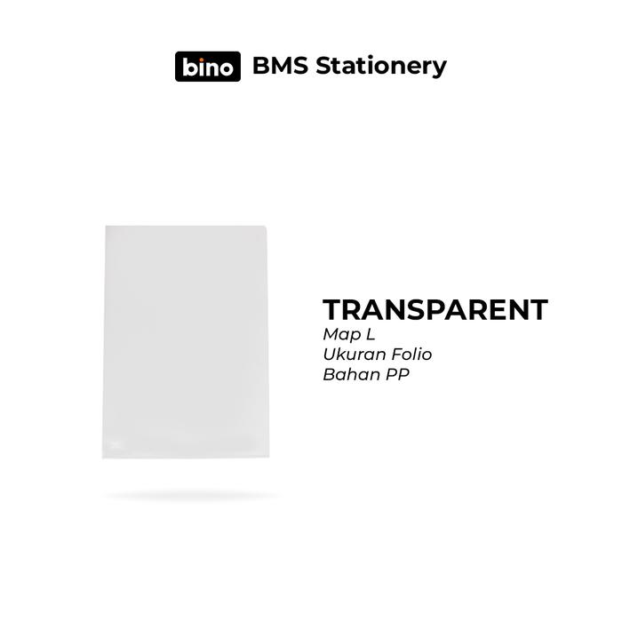 Gambar Bantex Folder/Letter File Folio 0.11mm #2245 - Transparent dari BMS Stationery Tangerang undefined Tokopedia