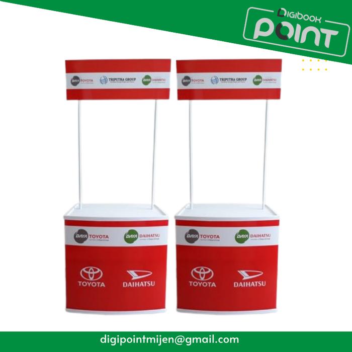 Gambar Event Desk Promosi / Meja Promosi Termasuk Printing Display High Ressolution dari Digibook Point Mijen undefined Tokopedia