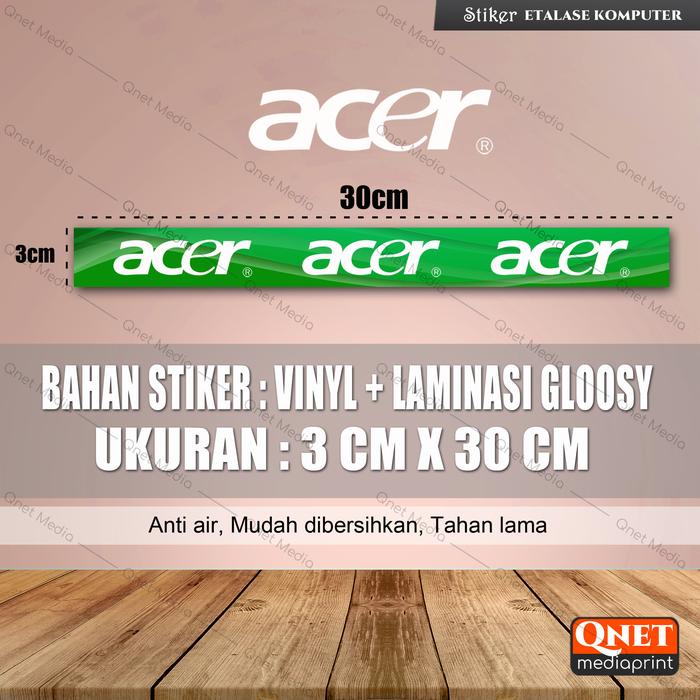 Gambar STIKER ETALASE KOMPUTER LOGO + LAMINATING GLOSSY - ACER dari Qnet Media undefined Tokopedia