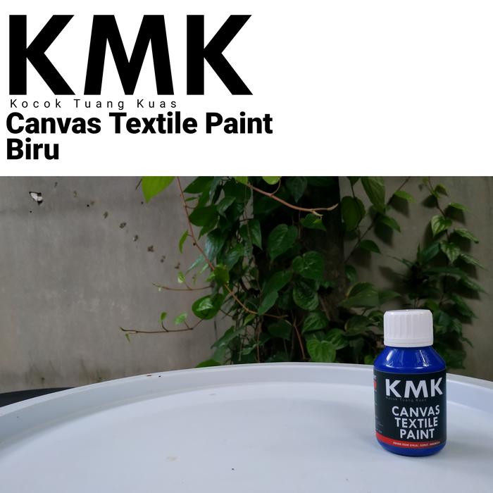 Gambar kmk cat kanvas / 100ml - Biru, 100ml dari Boolang undefined Tokopedia