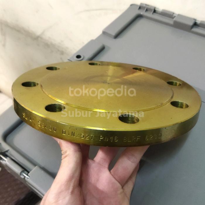 Gambar Blind Flange Buta Besi Carbon Steel PN 16 RF 4 " inchi DN 100 dari Subur Jayatama undefined Tokopedia