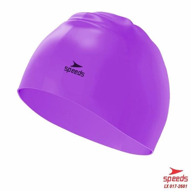Gambar WIK Topi renang dewasa Anti air Swim Cap Silicone Elastis Speeds 2601 - Biru dari Sarah Anjani undefined Tokopedia