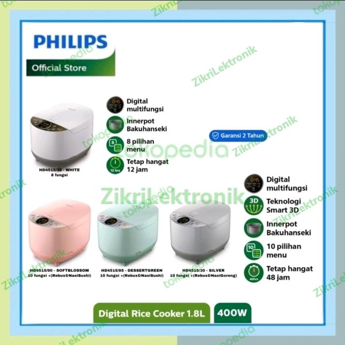 Jual Philips Magic Com Rice Cooker Digital Hd4515/33 Hd 4515