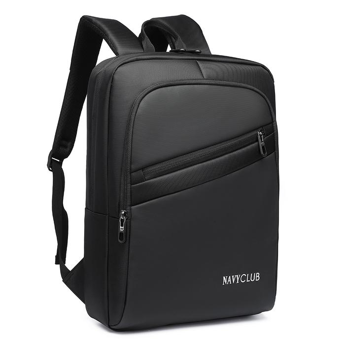 Gambar Navy Club Tas Ransel Kasual FCIA Tas Pria Backpack Up To 14 Inch Wanita - 709 Black dari Navy Club undefined Tokopedia