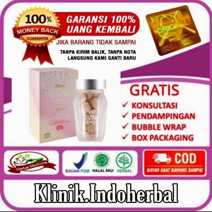Gambar Dvine Collagen Original Obat Pemutih Kulit Efektif Asli 100% Bpom dari MJ HERBAL15 undefined Tokopedia