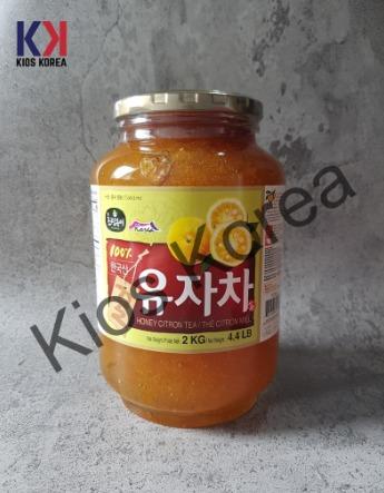 Gambar Choripdong HONEY CITRON TEA 2kg - Teh Jeruk Madu Khas Korea - Yuju - Honey + Bubble dari Namu Korean Mart undefined 5 Tokopedia