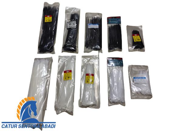 Gambar Kabel Ties Cabel Tie HPP Hitam / Putih 100mm 150mm 200mm 250mm 300mm - Hitam | 250mm dari CATUR SENTOSA ABADI 888 undefined Tokopedia
