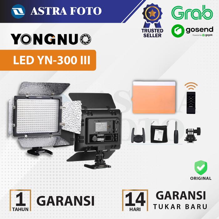 Gambar YONGNUO YN-300 III LED VIDEO LIGHT - LAMPU YN300 III YN 300III PAKET - Standard dari Astra Foto undefined Tokopedia