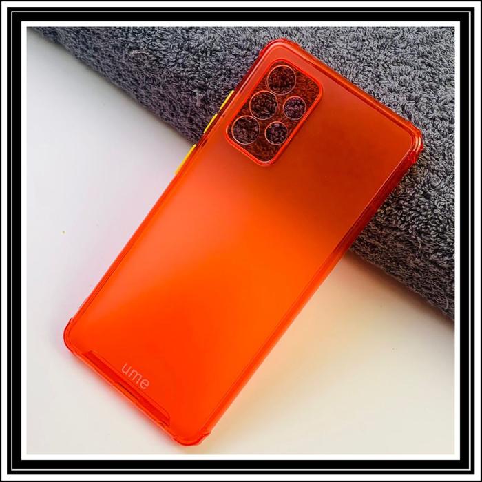 Gambar SAMSUNG GALAXY A32 4G ORIGINAL MATTE RAINBOW SILIKON SOFT CASE CASING - MERAH, SAMSUNG A32 4G dari Case Thebest undefined Tokopedia