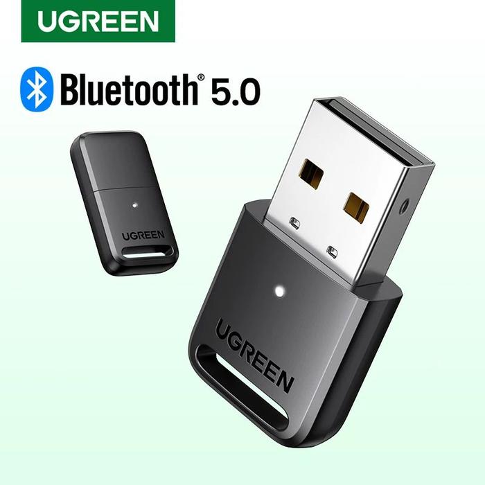 Gambar UGREEN USB Bluetooth 5.0 Adapter Receiver Transmitter EDR Dongle - HOOK STYLE dari GreenDs undefined Tokopedia