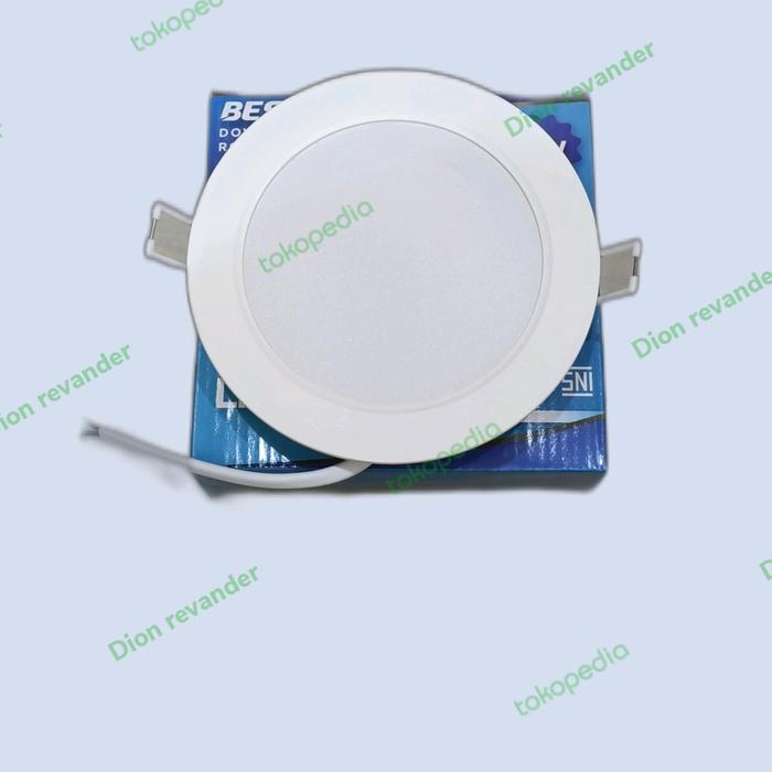 Gambar lampu downlight led 9wat putih bestlife/ib panel light 9wat garansi dari Dionrevander undefined Tokopedia