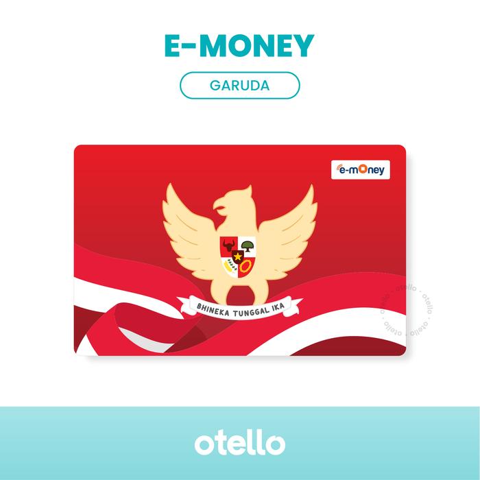 Gambar Kartu eMoney Indonesia Dirgahayu RI 17 Agustus Merdeka e-Money eToll - Garuda, Print 2 Sisi dari Otello Studio undefined Tokopedia