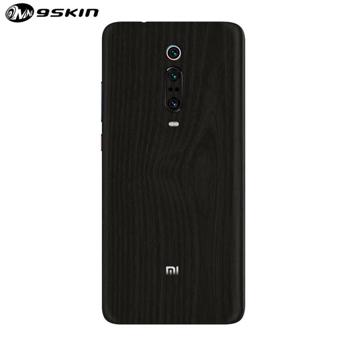 Gambar 9Skin- Premium Skin Protector Xiaomi Mi 9T - 3M Wood Texture - Black Wood, Back+Side dari 9SKIN Premium undefined Tokopedia