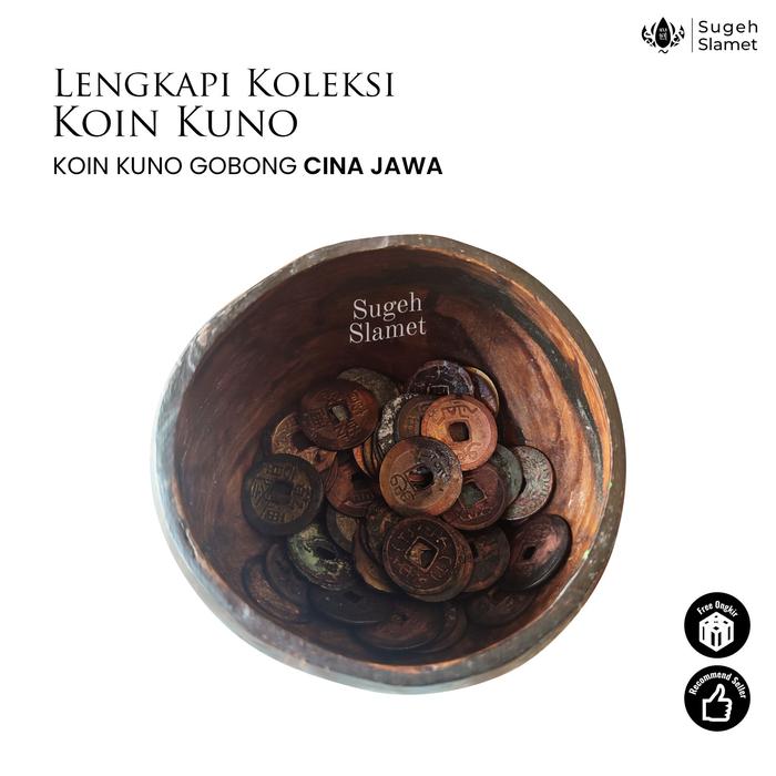 Gambar Uang Koin kuno Asli Logam gobog cina jawa murah dari sugehslamet undefined Tokopedia
