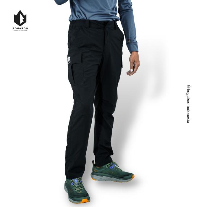 Gambar Celana Panjang Cargo BOGABOO Seri LAKSITA - celana Hiking - celana - Hitam, M dari Aycamp undefined Tokopedia
