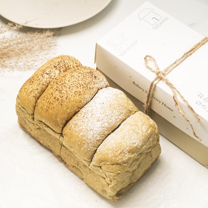 Gambar Japanese Milk Bread Matcha / Milk Bun / Roti Sobek - Isi 4, Mix dari Tadaima Bakehouse undefined Tokopedia