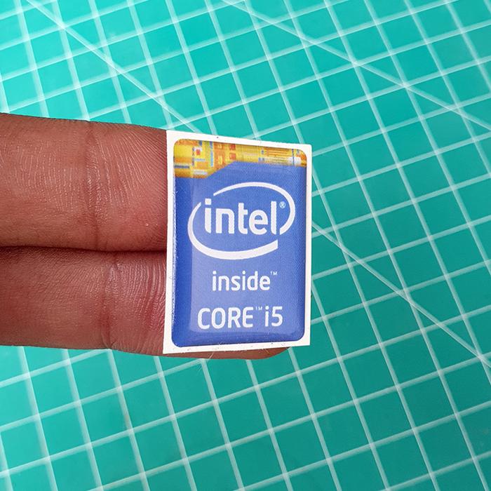 Gambar Sticker Timbul Emblem intel Core i3 i5 i7 Gen 4 Gen 5 - core i5 dari GrinSkin undefined Tokopedia