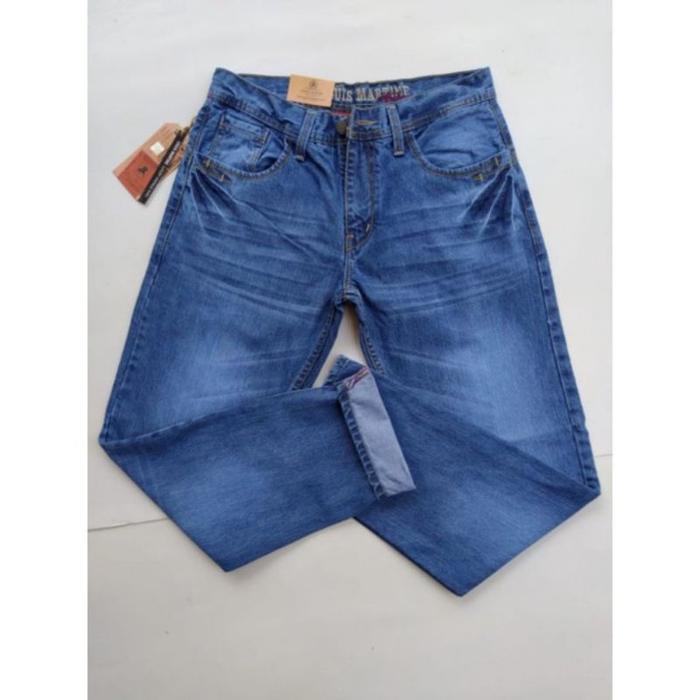 Gambar Celana Jeans Panjang Pria Slim Fit Original Louis Martine - Bio Blitz, 28 dari ANDESSA undefined Tokopedia
